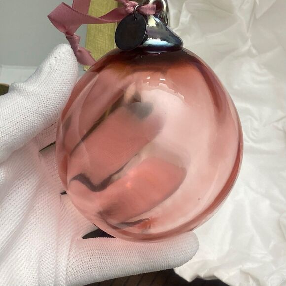 Gabriel Cole Limited Edition Unique 2000 Hope Ornament Hand Blown Crystal Glass - Picture 7 of 8